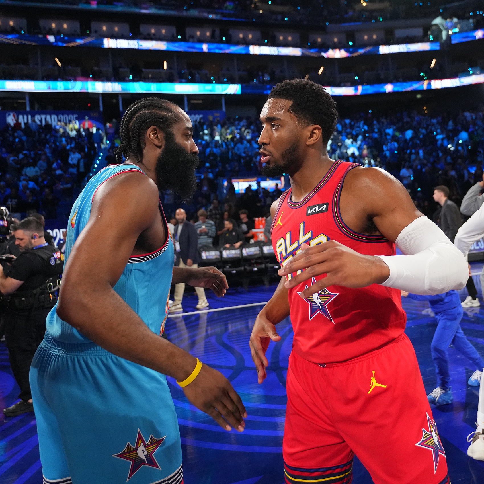 格里芬：哈登最好的能力之一是出勤 米切尔有更多机会扮演得分手